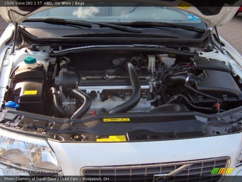 Ice White / Beige 2006 Volvo S80 2.5T AWD