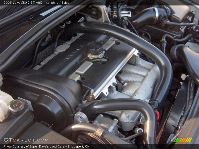 Ice White / Beige 2006 Volvo S80 2.5T AWD