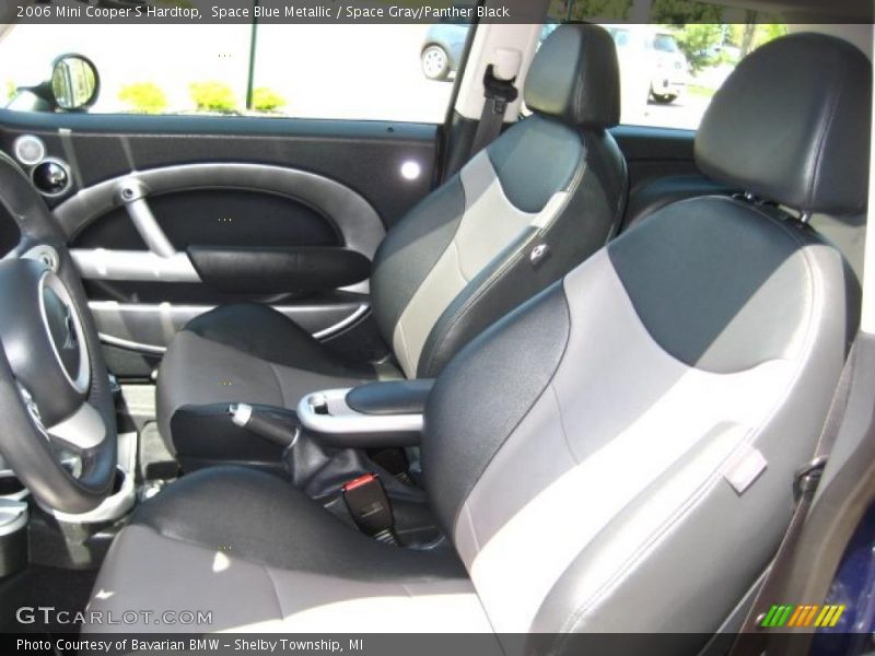 Space Blue Metallic / Space Gray/Panther Black 2006 Mini Cooper S Hardtop