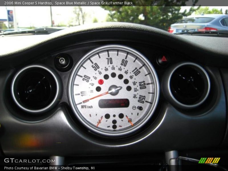 Space Blue Metallic / Space Gray/Panther Black 2006 Mini Cooper S Hardtop