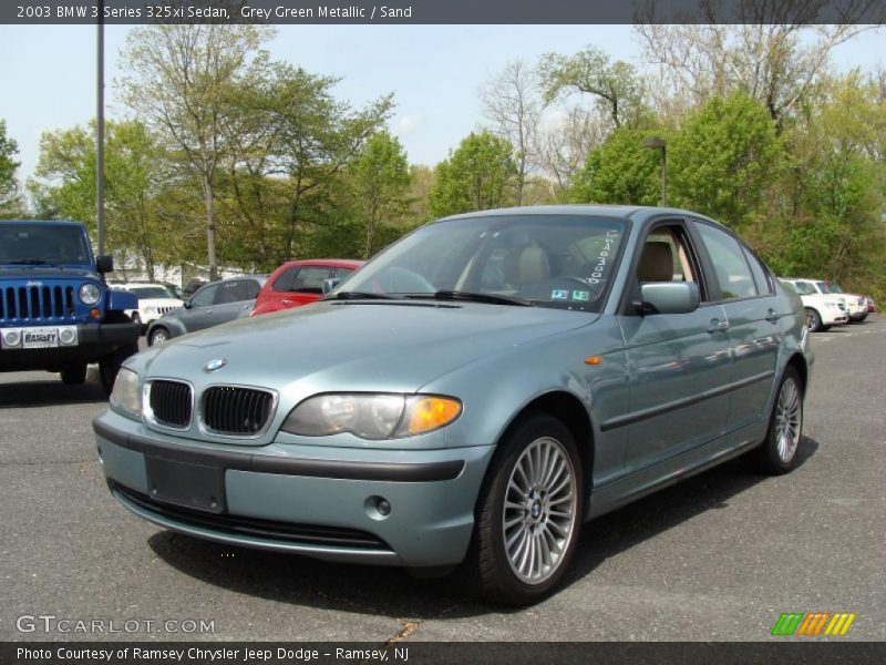 Grey Green Metallic / Sand 2003 BMW 3 Series 325xi Sedan