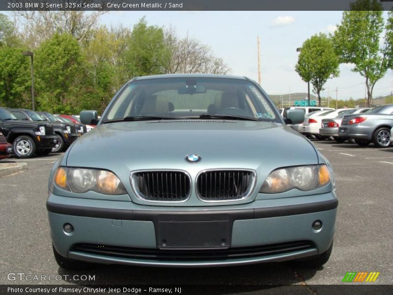 Grey Green Metallic / Sand 2003 BMW 3 Series 325xi Sedan
