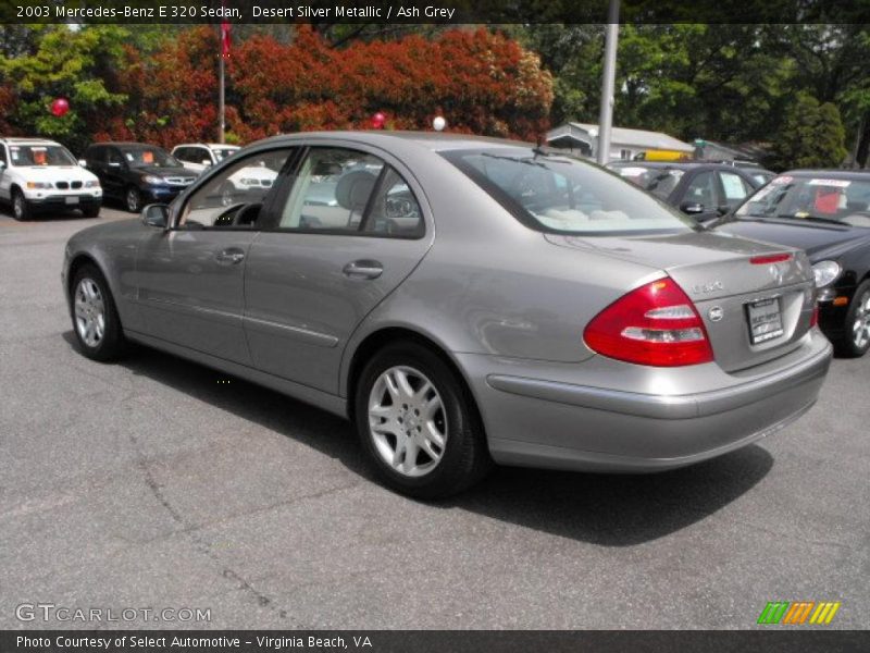 Desert Silver Metallic / Ash Grey 2003 Mercedes-Benz E 320 Sedan