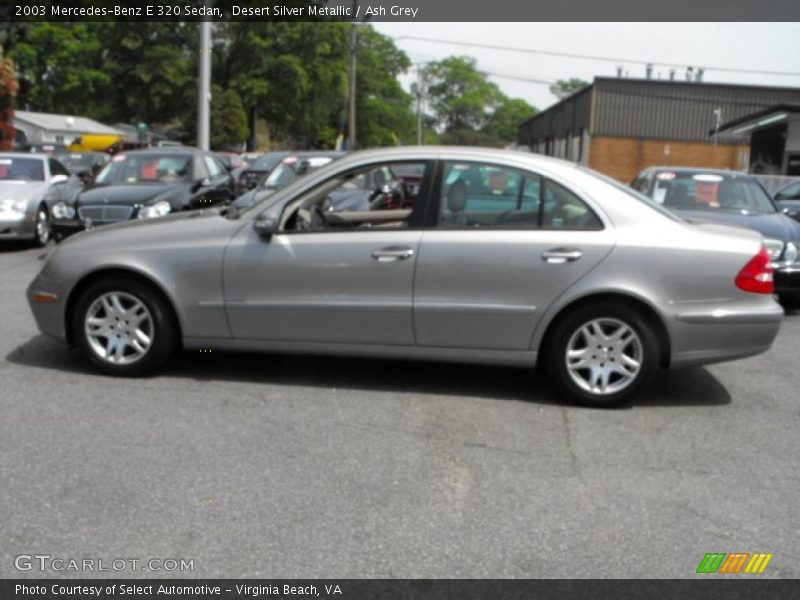 Desert Silver Metallic / Ash Grey 2003 Mercedes-Benz E 320 Sedan