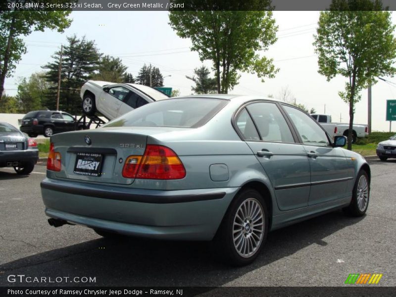 Grey Green Metallic / Sand 2003 BMW 3 Series 325xi Sedan