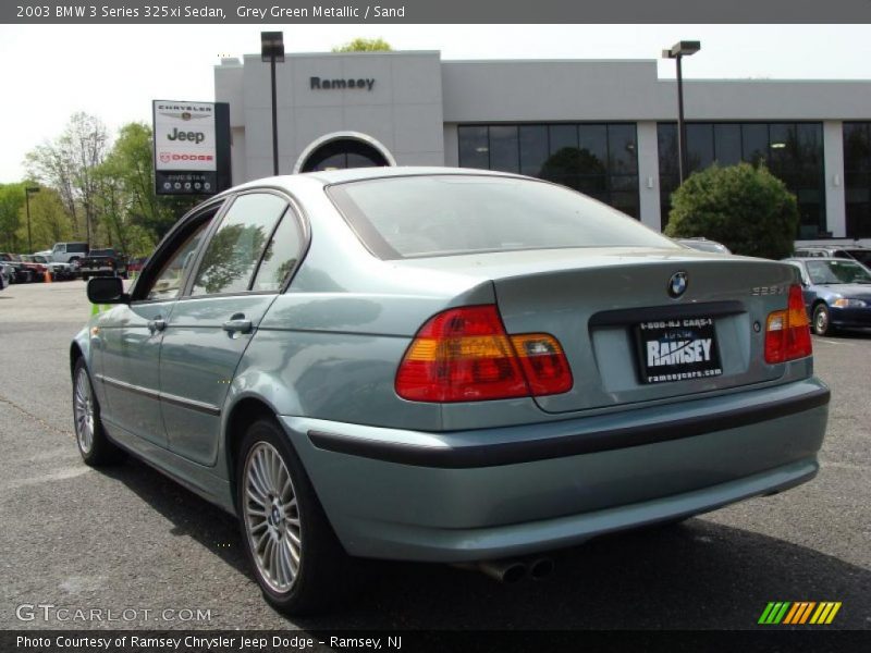 Grey Green Metallic / Sand 2003 BMW 3 Series 325xi Sedan