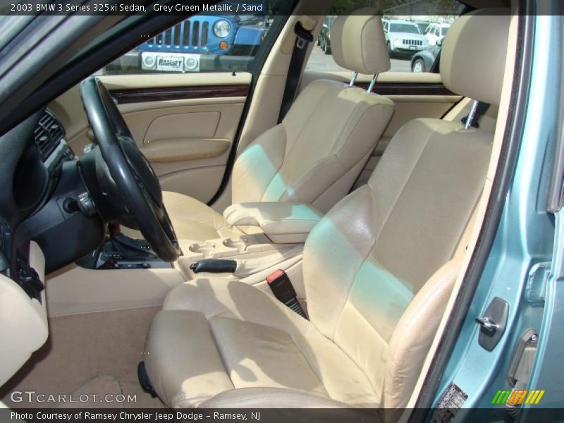 Grey Green Metallic / Sand 2003 BMW 3 Series 325xi Sedan