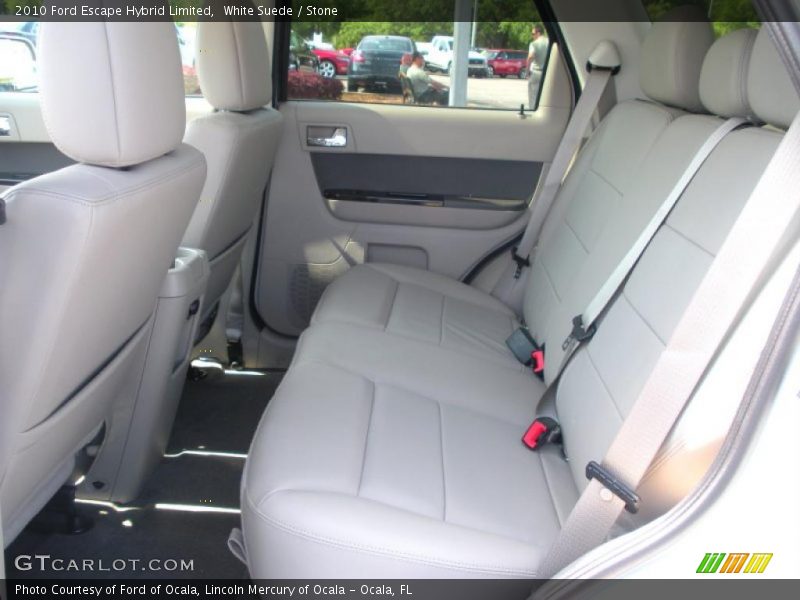 White Suede / Stone 2010 Ford Escape Hybrid Limited