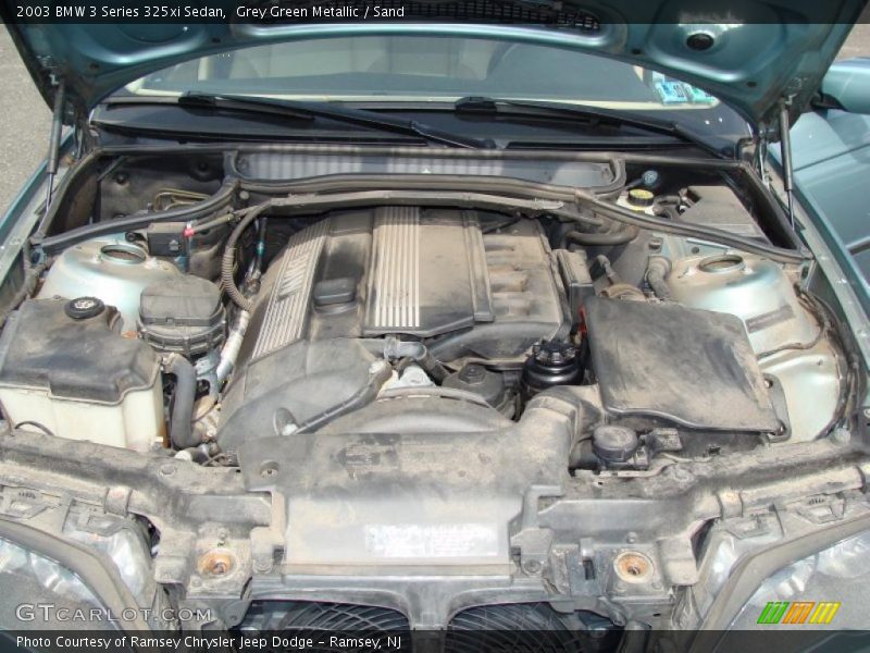 Grey Green Metallic / Sand 2003 BMW 3 Series 325xi Sedan