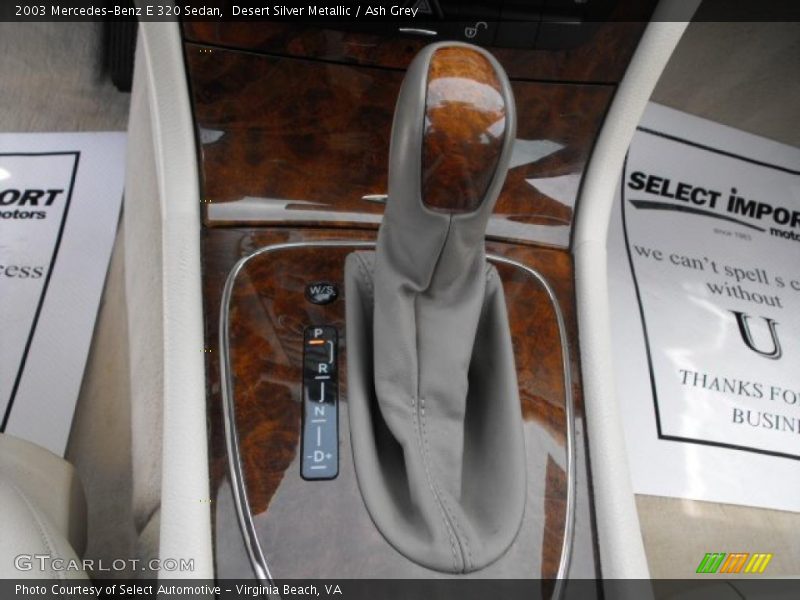 Desert Silver Metallic / Ash Grey 2003 Mercedes-Benz E 320 Sedan