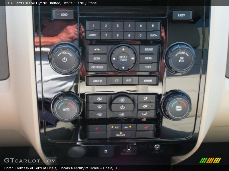 White Suede / Stone 2010 Ford Escape Hybrid Limited