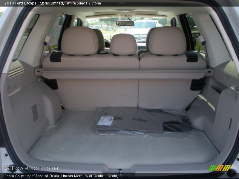 White Suede / Stone 2010 Ford Escape Hybrid Limited