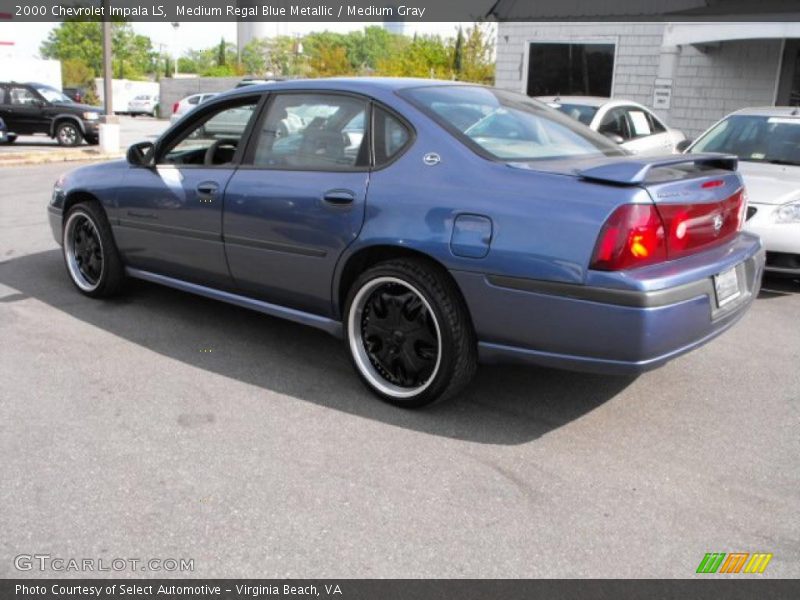 Medium Regal Blue Metallic / Medium Gray 2000 Chevrolet Impala LS
