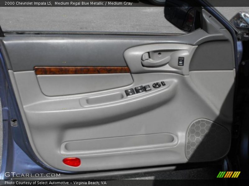 Medium Regal Blue Metallic / Medium Gray 2000 Chevrolet Impala LS