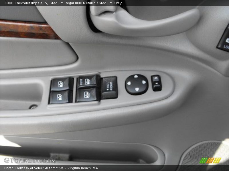 Medium Regal Blue Metallic / Medium Gray 2000 Chevrolet Impala LS