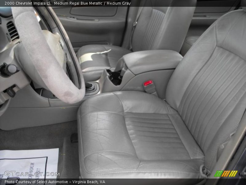 Medium Regal Blue Metallic / Medium Gray 2000 Chevrolet Impala LS