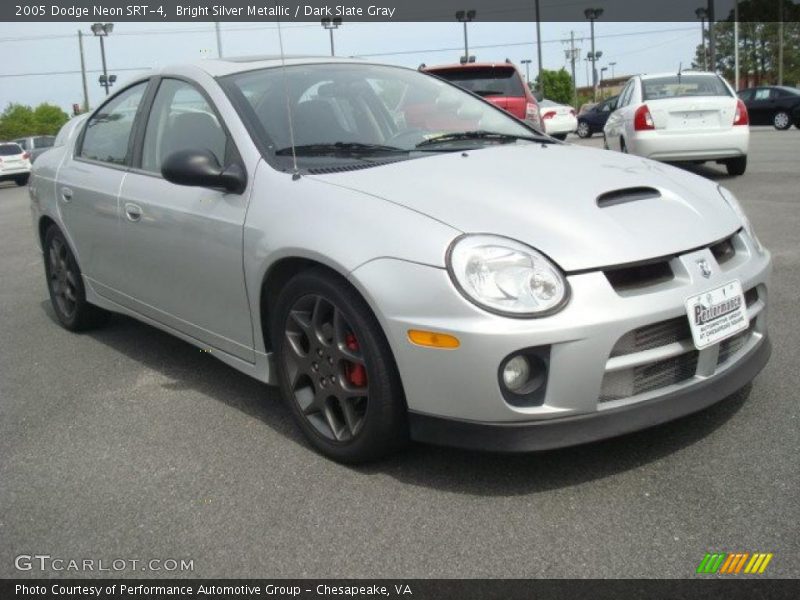 Bright Silver Metallic / Dark Slate Gray 2005 Dodge Neon SRT-4