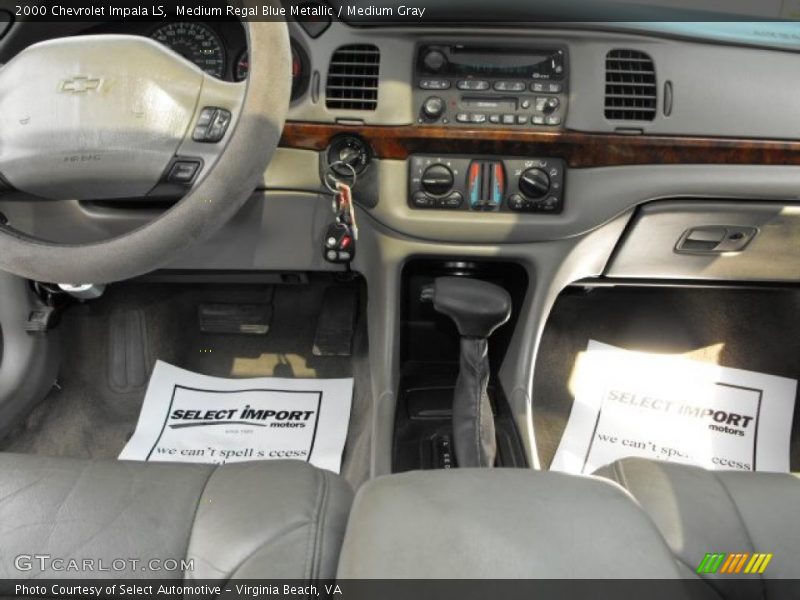 Medium Regal Blue Metallic / Medium Gray 2000 Chevrolet Impala LS