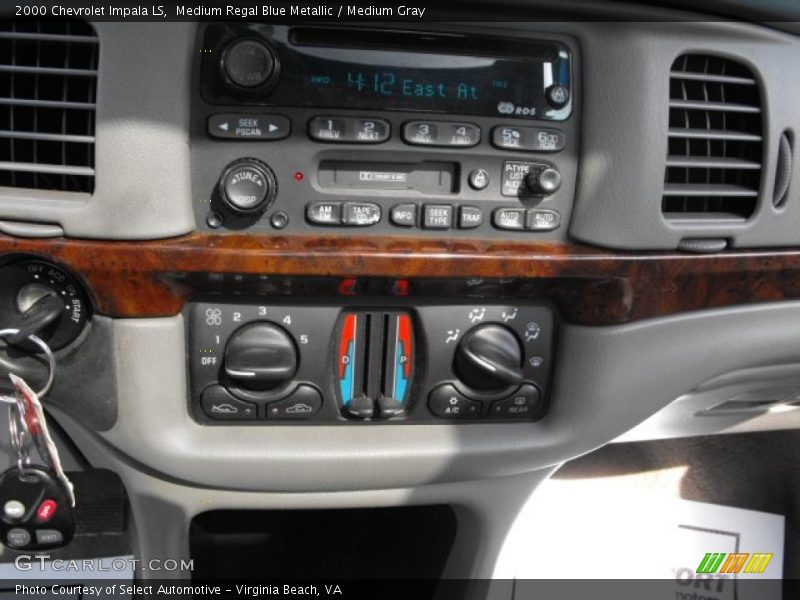 Medium Regal Blue Metallic / Medium Gray 2000 Chevrolet Impala LS