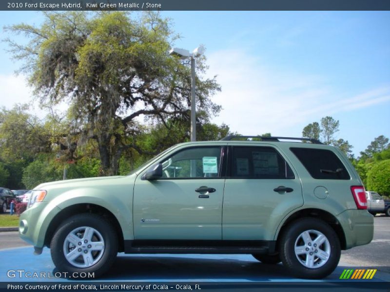  2010 Escape Hybrid Kiwi Green Metallic