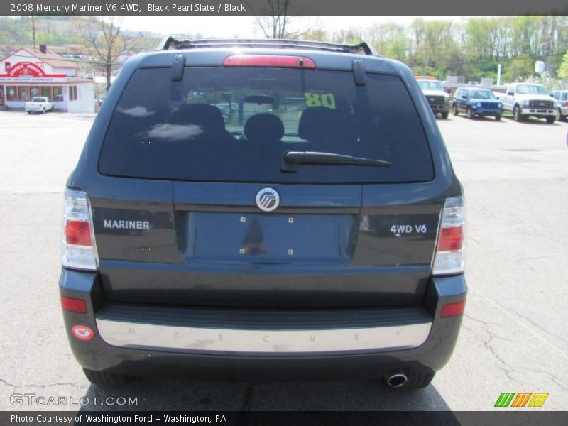 Black Pearl Slate / Black 2008 Mercury Mariner V6 4WD