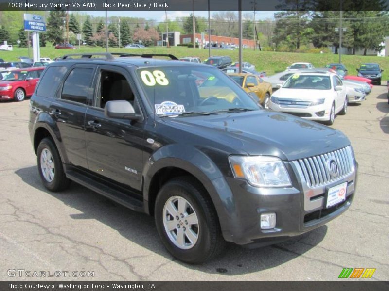 Black Pearl Slate / Black 2008 Mercury Mariner V6 4WD
