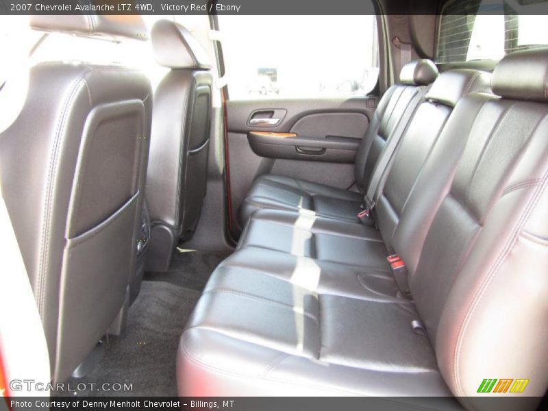 Victory Red / Ebony 2007 Chevrolet Avalanche LTZ 4WD