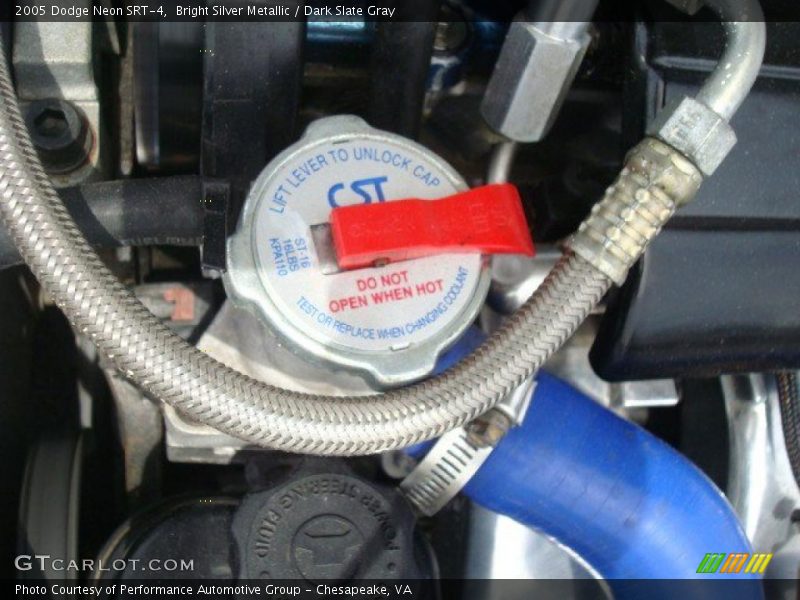 Bright Silver Metallic / Dark Slate Gray 2005 Dodge Neon SRT-4