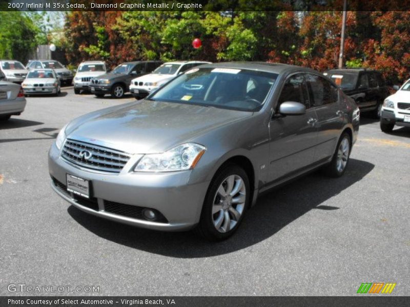 Diamond Graphite Metallic / Graphite 2007 Infiniti M 35x Sedan