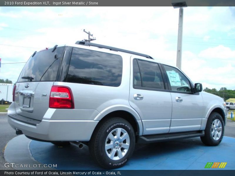 Ingot Silver Metallic / Stone 2010 Ford Expedition XLT
