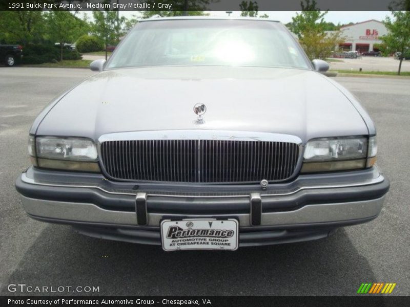 Medium Gray Metallic / Gray 1991 Buick Park Avenue