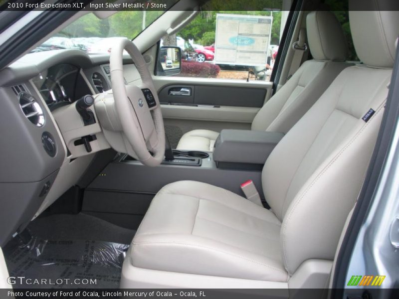 Ingot Silver Metallic / Stone 2010 Ford Expedition XLT
