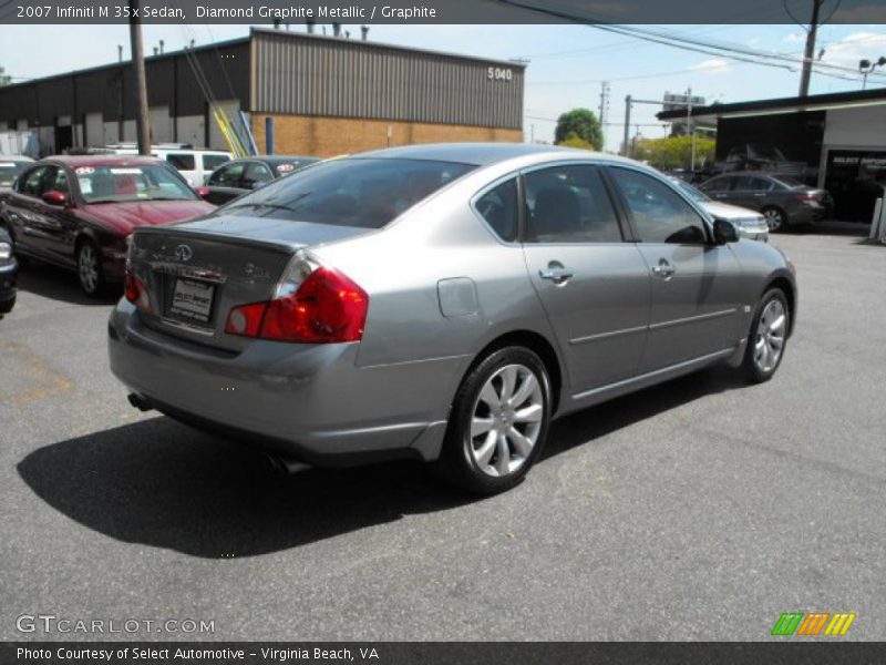 Diamond Graphite Metallic / Graphite 2007 Infiniti M 35x Sedan