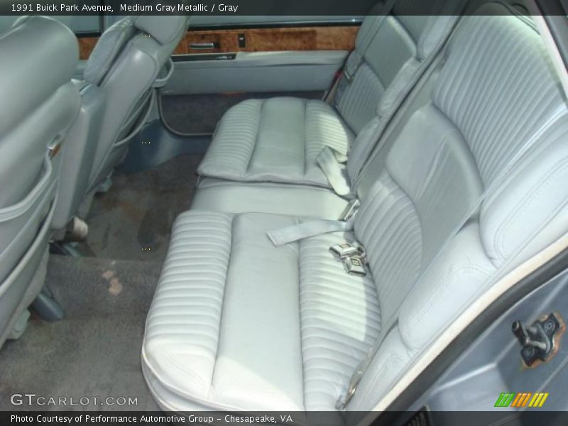 Medium Gray Metallic / Gray 1991 Buick Park Avenue