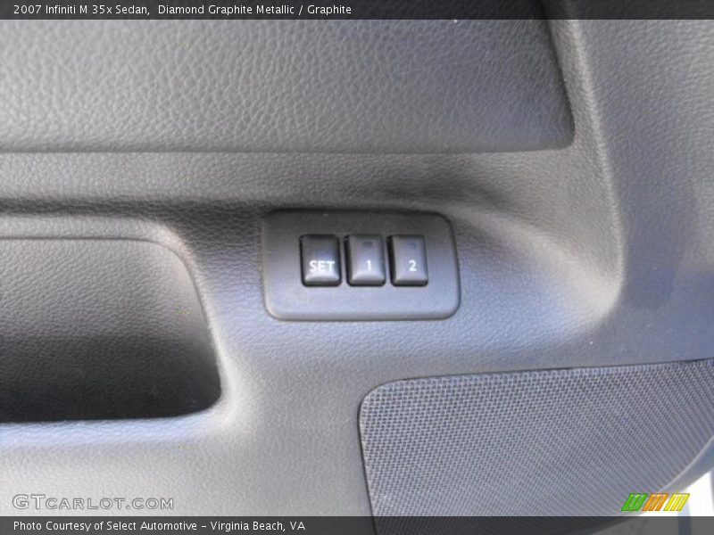 Diamond Graphite Metallic / Graphite 2007 Infiniti M 35x Sedan