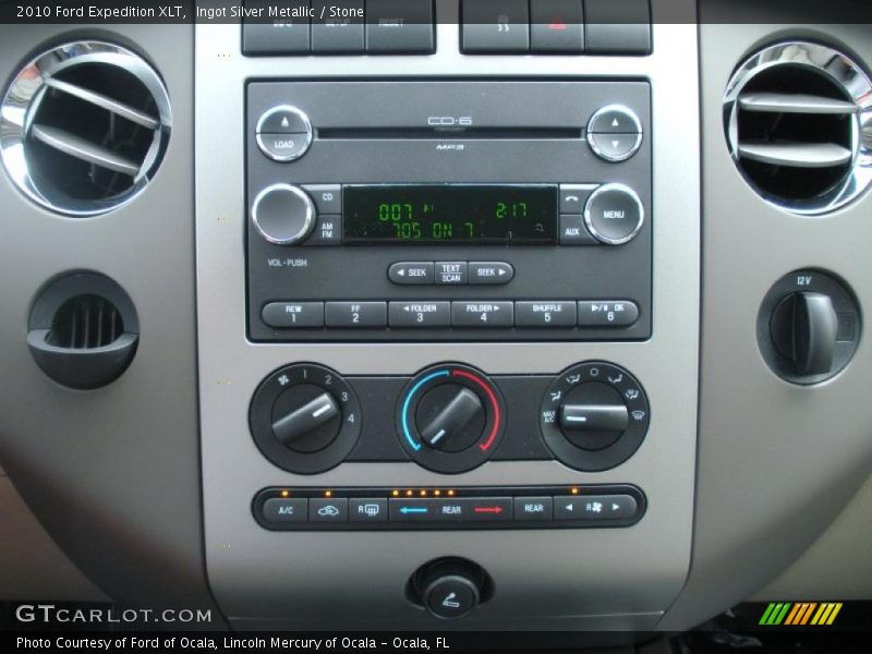 Ingot Silver Metallic / Stone 2010 Ford Expedition XLT