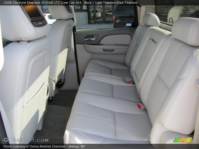 Black / Light Titanium/Dark Titanium 2008 Chevrolet Silverado 3500HD LTZ Crew Cab 4x4