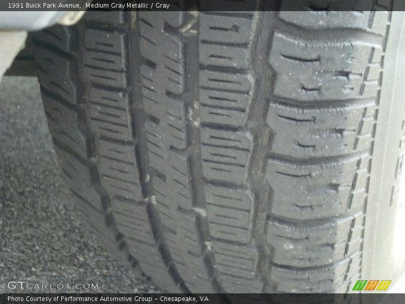 Medium Gray Metallic / Gray 1991 Buick Park Avenue