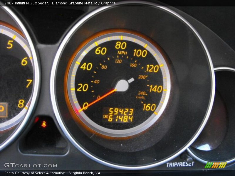 Diamond Graphite Metallic / Graphite 2007 Infiniti M 35x Sedan