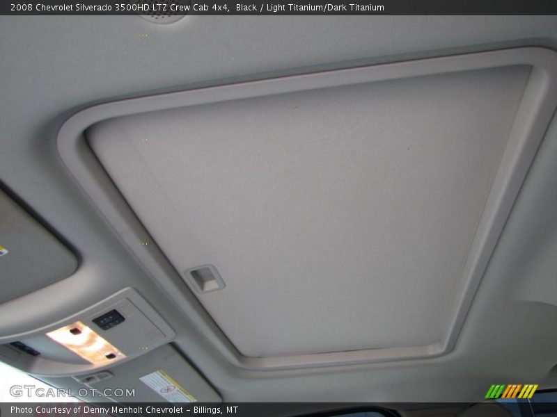 Black / Light Titanium/Dark Titanium 2008 Chevrolet Silverado 3500HD LTZ Crew Cab 4x4