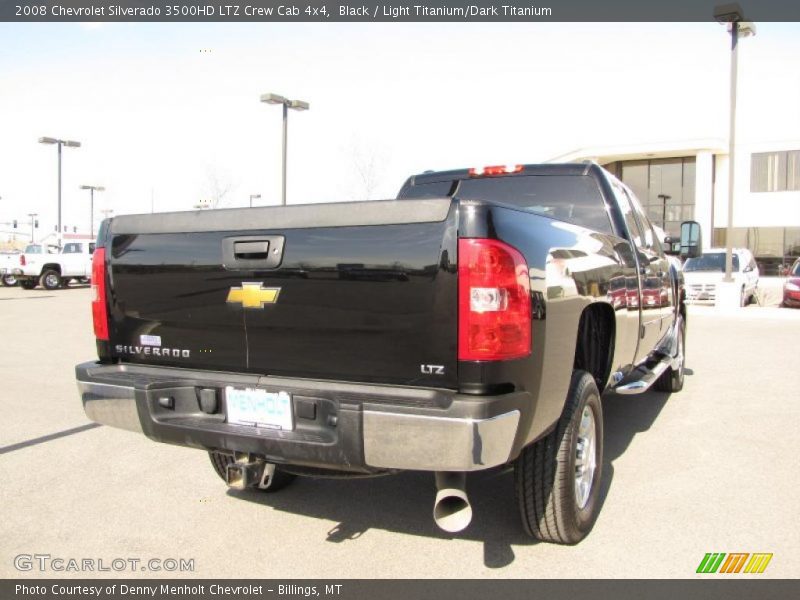 Black / Light Titanium/Dark Titanium 2008 Chevrolet Silverado 3500HD LTZ Crew Cab 4x4