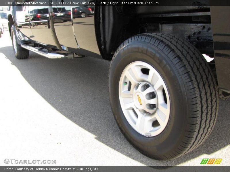 Black / Light Titanium/Dark Titanium 2008 Chevrolet Silverado 3500HD LTZ Crew Cab 4x4