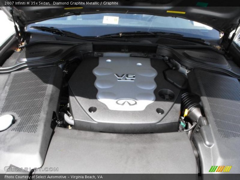 Diamond Graphite Metallic / Graphite 2007 Infiniti M 35x Sedan