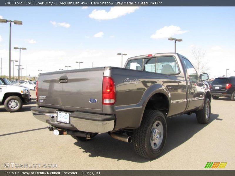 Dark Shadow Grey Metallic / Medium Flint 2005 Ford F350 Super Duty XL Regular Cab 4x4