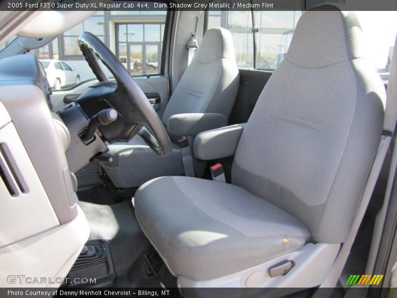 Dark Shadow Grey Metallic / Medium Flint 2005 Ford F350 Super Duty XL Regular Cab 4x4