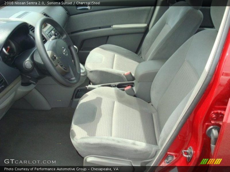 Sonoma Sunset / Charcoal/Steel 2008 Nissan Sentra 2.0