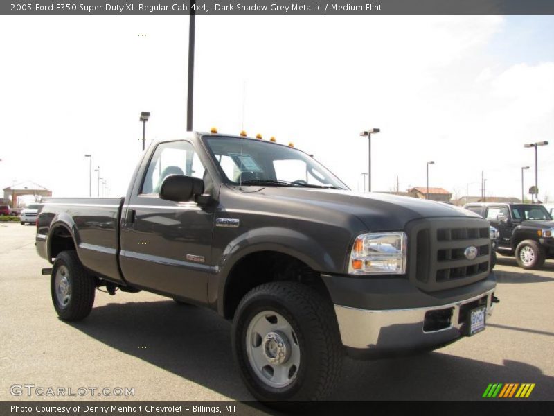 Dark Shadow Grey Metallic / Medium Flint 2005 Ford F350 Super Duty XL Regular Cab 4x4