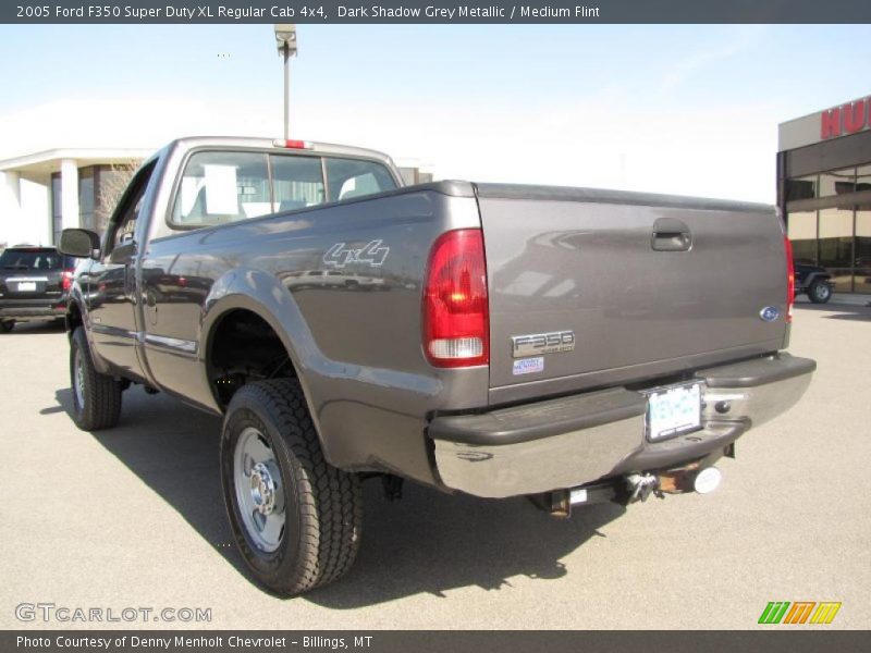 Dark Shadow Grey Metallic / Medium Flint 2005 Ford F350 Super Duty XL Regular Cab 4x4