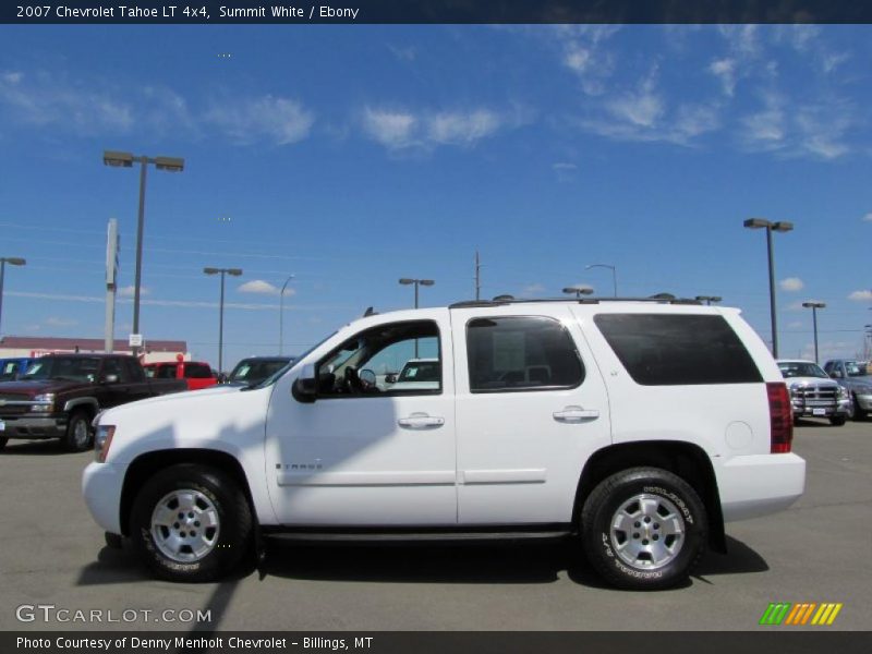 Summit White / Ebony 2007 Chevrolet Tahoe LT 4x4