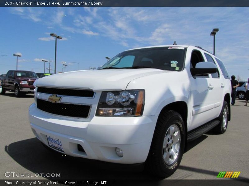 Summit White / Ebony 2007 Chevrolet Tahoe LT 4x4